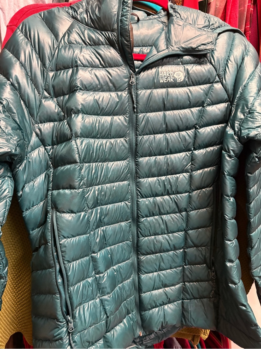 Great Northwest Clothing Company Teal Packable Quilted Jacket